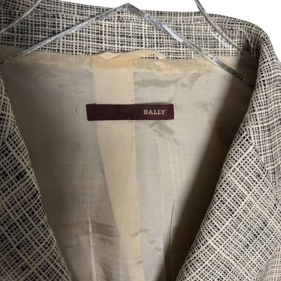 Bally Womens 80's Vintage Cropped Blazer Italian Size 42 / US Medium womens jack - Picture 4 of 9